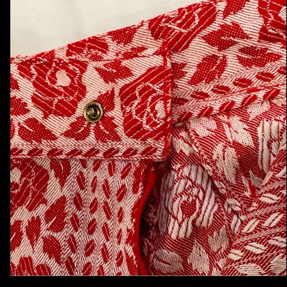 SOLD Vintage 70’s tapestry woven high waist culotte pants. - Picture 2 of 8